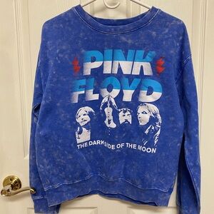 Blue Pink Floyd Women's Sweatshirt size small